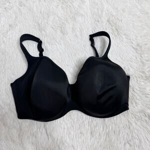 CACIQUE / black lightly lined balconette bra / 40G